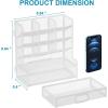 imageMarbrasse Larger Mesh Desk Organizer with Drawer MultiFunctional Pen Pencil Holder Easy Assembly Desk Organizers and Accessories for Office Art Supplies BlackWhite