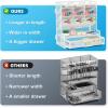 imageMarbrasse Larger Mesh Desk Organizer with Drawer MultiFunctional Pen Pencil Holder Easy Assembly Desk Organizers and Accessories for Office Art Supplies BlackWhite