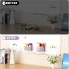 imageMagnetic Dry Erase Marker Holder Mesh Pen Holder for WhiteboardMagnet Pencil Organizer Storage for Refrigerator Locker Accessories Organizer for Home School and OfficeBlackPurple