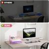 imageMarbrasse 3 Tier Paper Organizer Letter Tray Mesh File Organizer with Handle Paper Sorter Desk Organizer for Home Office SuppliesPink