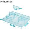 imageMarbrasse Desk Drawer Organizer Metal Mesh Drawer Organizer Tray with 5 Adjustable CompartmentsDesk Organizers and Accessories for HomeOfficeKitchenMakeupVanity BlackBlue