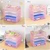 imageMarbrasse 5 Tier Paper Organizer with 3 Pen Holders Mesh Desk File Organizer with Handle Paper Sorter Desk Organizer for Home Office SuppliesBlackMesh File Organizer 5 Tierpink