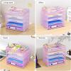 imageMarbrasse 5 Tier Paper Organizer with 3 Pen Holders Mesh Desk File Organizer with Handle Paper Sorter Desk Organizer for Home Office SuppliesBlackMesh File Organizer 5 Tierpurple