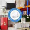 imageMarbrasse Acrylic Magnetic Pen Holder 2 Pack Dry Erase Marker Holder Magnetic Whiteboard Pencil Holders for Refrigerator Locker School and OfficeClearMagnetic Plastic HolderClear