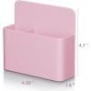 imageMabrasse 10p Magnetic Dry Erase Marker HolderPen and Eraser Holder for Whiteboard Magnet Pencil Cup Utility Storage Organizer for Office Refrigerator Locker and Metal Cabinets 10 PackPink