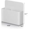 imageMabrasse 10p Magnetic Dry Erase Marker HolderPen and Eraser Holder for Whiteboard Magnet Pencil Cup Utility Storage Organizer for Office Refrigerator Locker and Metal Cabinets 10 PackMagholder10pcs