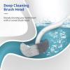imageMarbarsse Bathroom Toilet Bowl Brush and Holder Curved Design Toilet Brush for Deep Cleaning Under Rim Best Toilet Brush Set Easy Handy CompactToilet BowlCleaner Brush for Bathroom 4 Pack1 Pack  Dismount
