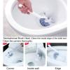 imageMarbarsse Bathroom Toilet Bowl Brush and Holder Curved Design Toilet Brush for Deep Cleaning Under Rim Best Toilet Brush Set Easy Handy CompactToilet BowlCleaner Brush for Bathroom 4 Pack4p