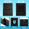imageMagnetic File Holder  Magnetic Paper Holder Pocket Organizer Office Supplies Storage Mail Organizer for NotebooksPlannersLetter BlueBlack HolderL