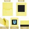 imageMagnetic File Holder  Magnetic Paper Holder Pocket Organizer Office Supplies Storage Mail Organizer for NotebooksPlannersLetter BlueYellow HolderL