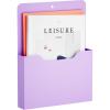imageMagnetic File Holder  Magnetic Paper Holder Pocket Organizer Office Supplies Storage Mail Organizer for NotebooksPlannersLetter BluePurple HolderL