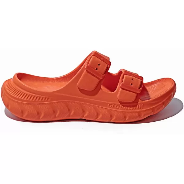 GLOBALWIN Sports Recovery Slides For Women Mia Summer Sandals With Comfortable Arch Support Indoor Outdoor Cloud Slippers Reduce Stress on Feet Lightweight