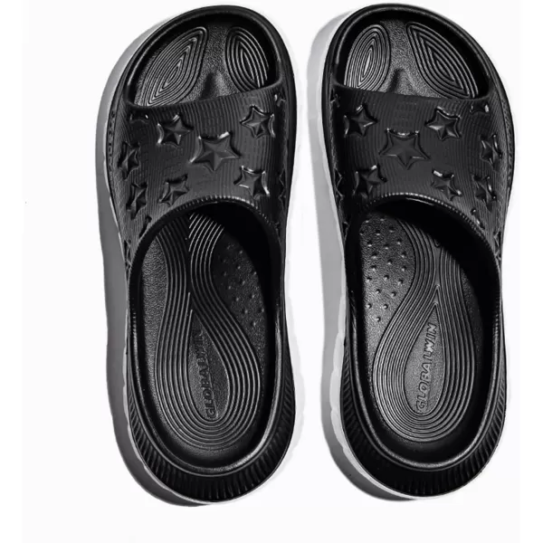 GLOBALWIN Sports Recovery Slides for Women Ava Sports Sandals With Comfortable Arch Support Indoor Outdoor Cloud Slippers Reduce Stress on Feet Lightweight Pillow Slides