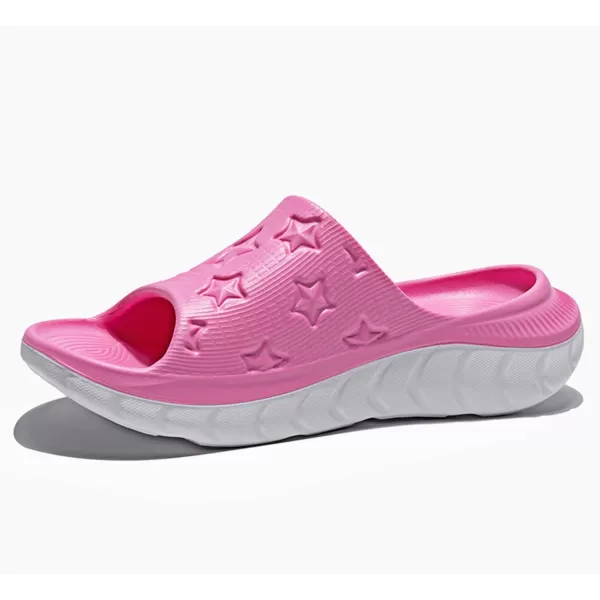 GLOBALWIN Sports Recovery Slides for Women Ava Sports Sandals With Comfortable Arch Support Indoor Outdoor Cloud Slippers Reduce Stress on Feet Lightweight Pillow Slides