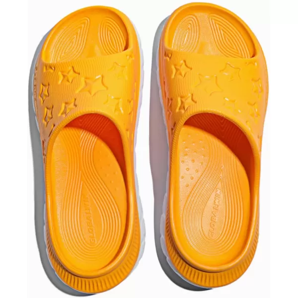 GLOBALWIN Sports Recovery Slides for Women Ava Sports Sandals With Comfortable Arch Support Indoor Outdoor Cloud Slippers Reduce Stress on Feet Lightweight Pillow Slides