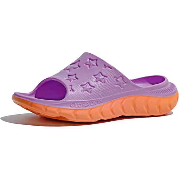 GLOBALWIN Sports Recovery Slides for Women Ava Sports Sandals With Comfortable Arch Support Indoor Outdoor Cloud Slippers Reduce Stress on Feet Lightweight Pillow Slides