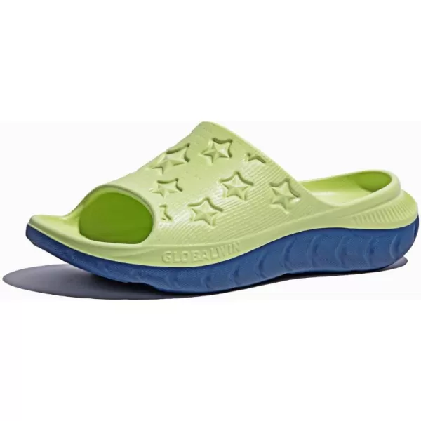 GLOBALWIN Sports Recovery Slides for Women Ava Sports Sandals With Comfortable Arch Support Indoor Outdoor Cloud Slippers Reduce Stress on Feet Lightweight Pillow Slides