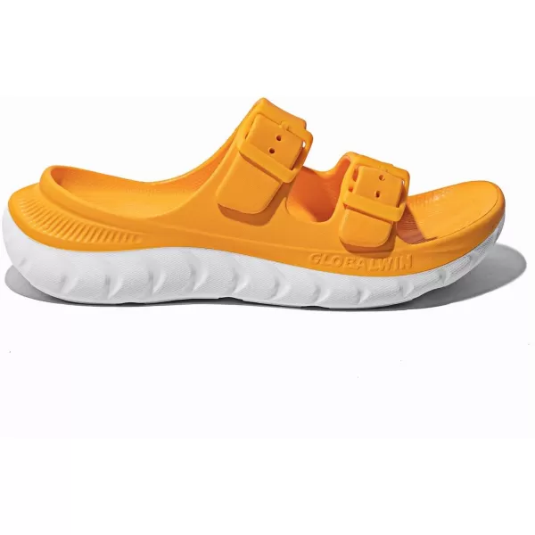 GLOBALWIN Sports Recovery Slides For Women Mia Sandals With Comfortable Arch Support Indoor Outdoor Cloud Slippers Reduce Stress on Feet Lightweight