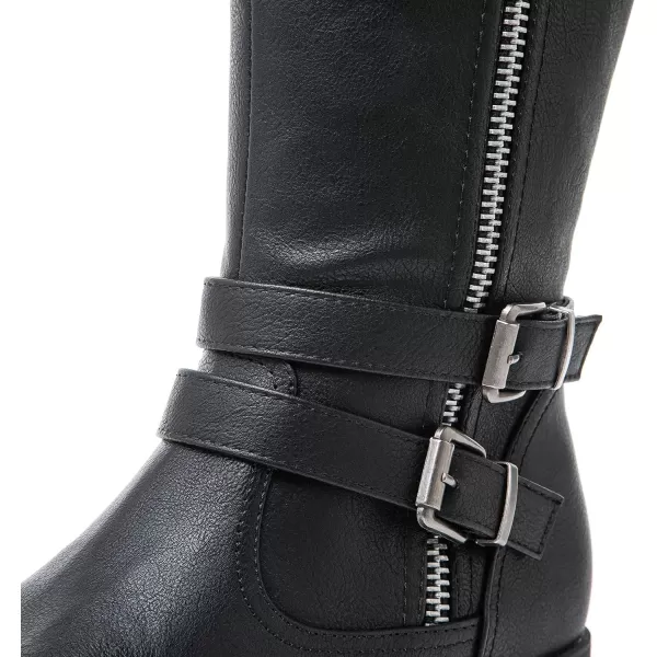 GLOBALWIN Women's Knee High Boots Fashion Comfortable Riding Boots For Women Low Heel