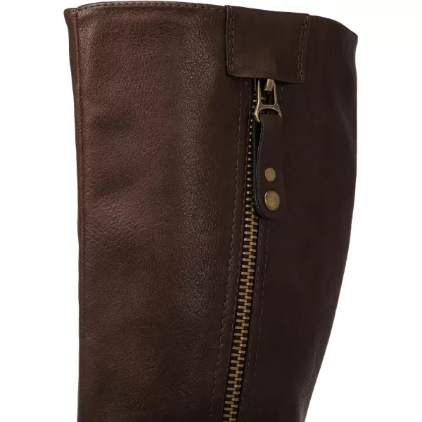 GLOBALWIN Women's Knee High Boots Fashion Comfortable Riding Boots For Women Low Heel