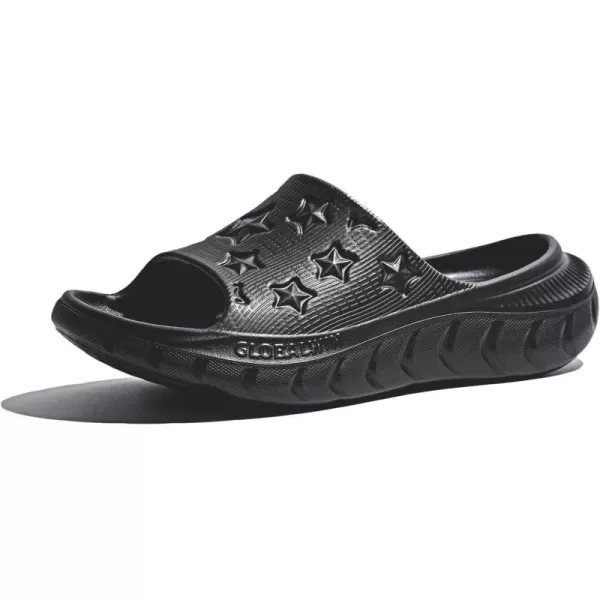 GLOBALWIN Sports Recovery Slides For Women Ava Sports Sandals With Comfortable Arch Support Indoor Outdoor Cloud Slippers Reduce Stress on Feet Lightweight Pillow Slides