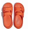 imageGLOBALWIN Recovery Slides For Women Mia Comfortable Sandals With Arch Support Indoor Outdoor Cloud Slippers Reduce Stress on Feet LightweightSs233 Vibrant Orange