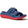 imageGLOBALWIN Recovery Slides For Women Mia Comfortable Sandals With Arch Support Indoor Outdoor Cloud Slippers Reduce Stress on Feet LightweightSs235 Blue Red