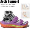 imageGLOBALWIN Recovery Slides For Women Mia Comfortable Sandals With Arch Support Indoor Outdoor Cloud Slippers Reduce Stress on Feet LightweightSs235 Cyclamenmock Orange