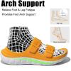 imageGLOBALWIN Recovery Slides For Women Mia Comfortable Sandals With Arch Support Indoor Outdoor Cloud Slippers Reduce Stress on Feet LightweightSs235 Yellow White