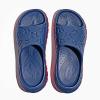 imageGLOBALWIN Sports Recovery Slides for Women Ava Sports Sandals With Comfortable Arch Support Indoor Outdoor Cloud Slippers Reduce Stress on Feet Lightweight Pillow SlidesSs232 Blue Red