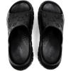 imageGLOBALWIN Sports Recovery Slides for Women Ava Sports Sandals With Comfortable Arch Support Indoor Outdoor Cloud Slippers Reduce Stress on Feet Lightweight Pillow SlidesSs231 Black