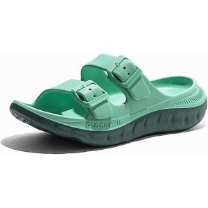 imageGLOBALWIN Recovery Slides For Women Mia Comfortable Sandals With Arch Support Indoor Outdoor Cloud Slippers Reduce Stress on Feet LightweightSs235 Olive Green