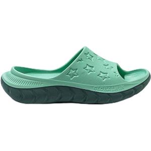 imageGLOBALWIN Sports Recovery Slides for Women Ava Sports Sandals With Comfortable Arch Support Indoor Outdoor Cloud Slippers Reduce Stress on Feet Lightweight Pillow SlidesSs232 Olive Green