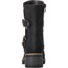imageGLOBALWIN Lace up Mid Calf Motorcycle Fashion Festival Boots Combat Riding Military Boots for Women19yy19black