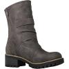 imageGLOBALWIN Lace up Mid Calf Motorcycle Fashion Festival Boots Combat Riding Military Boots for Women19yy19grey