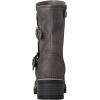imageGLOBALWIN Lace up Mid Calf Motorcycle Fashion Festival Boots Combat Riding Military Boots for Women19yy19grey