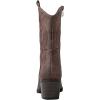 imageGLOBALWIN Womens Mid Calf The Western Cowgirl Boots Fashion Cowboy Boots For Women Chunky Low Heel19yy17brown