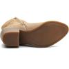 imageGLOBALWIN Womens Mid Calf The Western Cowgirl Boots Fashion Cowboy Boots For Women Chunky Low Heel19yy17khaki
