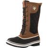 imageGLOBALWIN Womens Mid Calf Winter Snow Boots1907blackBrown
