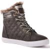 imageGLOBALWIN Womens Platform Wedge Sneakers Outdoor AntiSlip Winter Snow Hiking Furry Ankle Boots for Women21yy02 Grey1