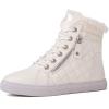 imageGLOBALWIN Womens Platform Wedge Sneakers Outdoor AntiSlip Winter Snow Hiking Furry Ankle Boots for Women21yy02 White1