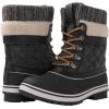 imageGLOBALWIN Womens Waterproof Winter Boots Snow Boots For Women1910 BlackGrey