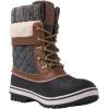 imageGLOBALWIN Womens Waterproof Winter Boots Snow Boots For Women1910 BrownGrey