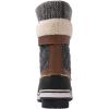 imageGLOBALWIN Womens Waterproof Winter Boots Snow Boots For Women1910 BrownGrey