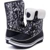 imageGLOBALWIN Womens 1706 Winter Snow Boots1706black Print