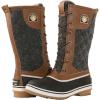 imageGLOBALWIN Womens Mid Calf Winter Snow Boots1907brownGrey