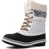 imageGLOBALWIN Womens Waterproof Winter Boots Snow Boots For Women1910 WhiteZebra Stripe