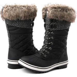 imageGLOBALWIN Womens 1730 Winter Snow Boots1732blackGrey