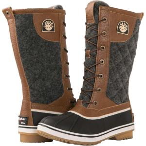 imageGLOBALWIN Womens Mid Calf Winter Snow Boots1907brownGrey