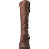 imageGLOBALWIN Womens Chunky Low Heels Boots Knee High Boots For Women19yy15 Brown